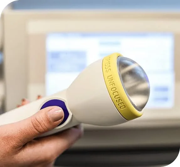 Shockwave therapy handpiece