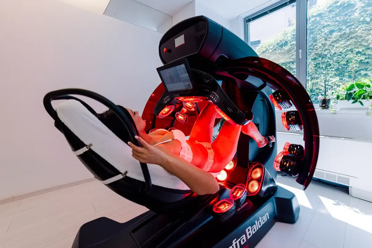 Infrabaldan infrared bike in the clinic