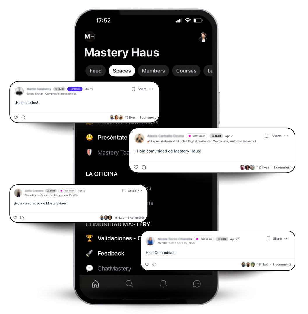 Comunidad Mastery Haus en Circle