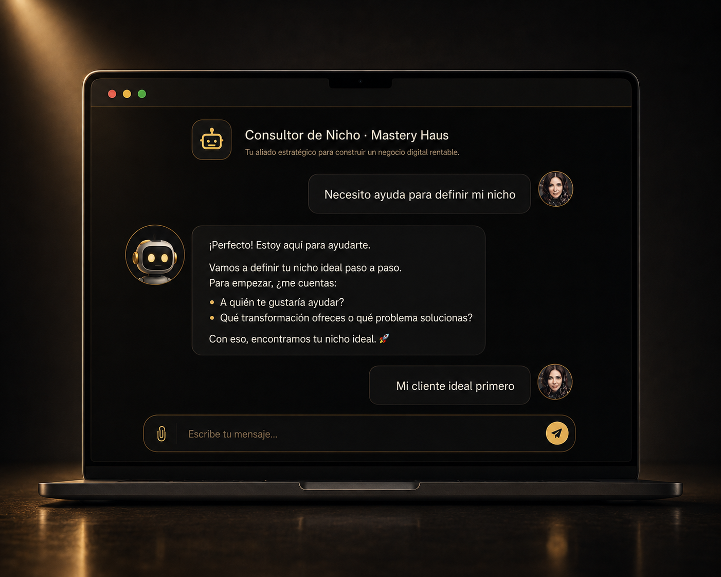 Consultor de Nicho · Mastery Haus