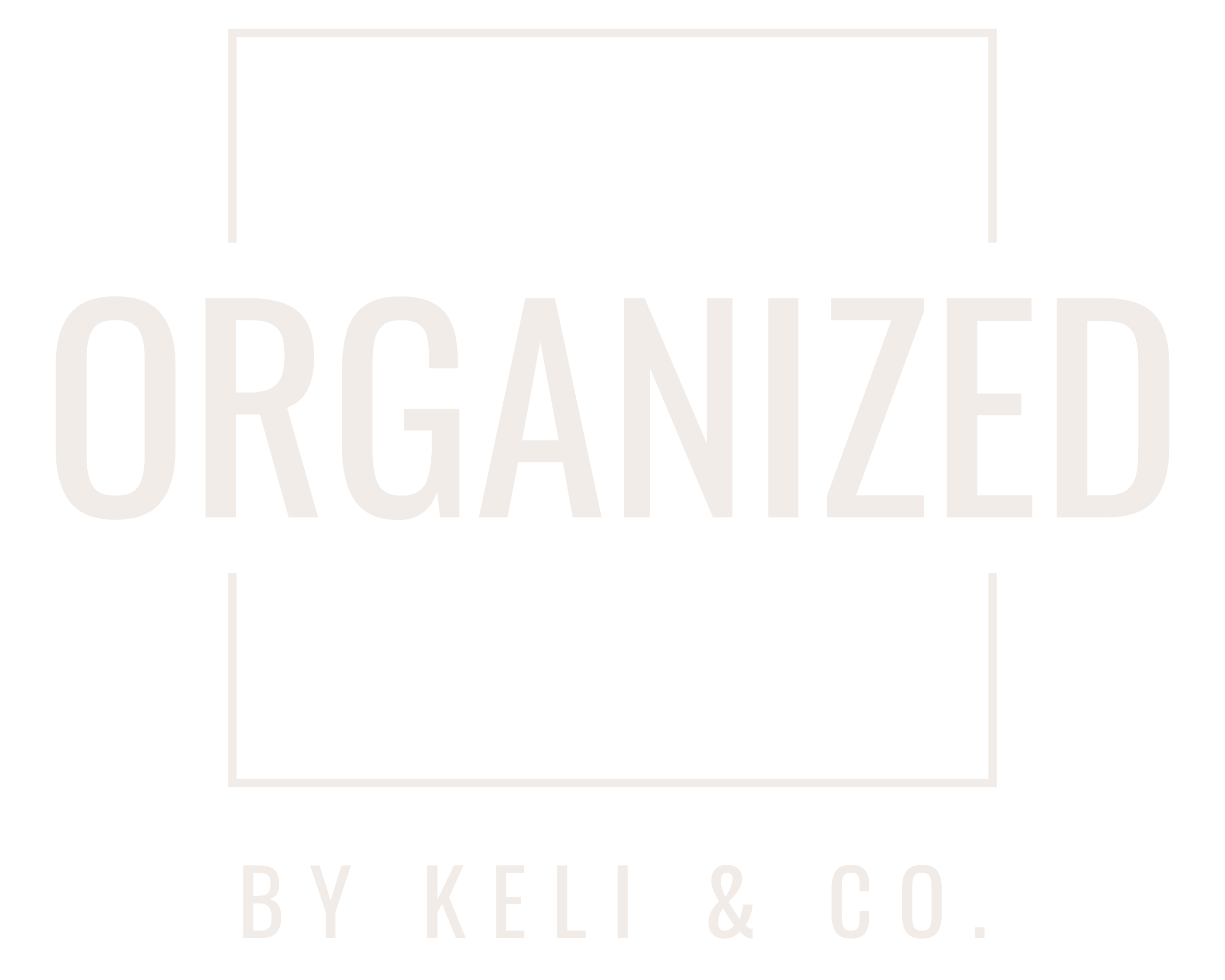 Brand Logo Organized by Keli & Co