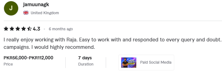 Client review 2