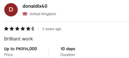 Client review 3