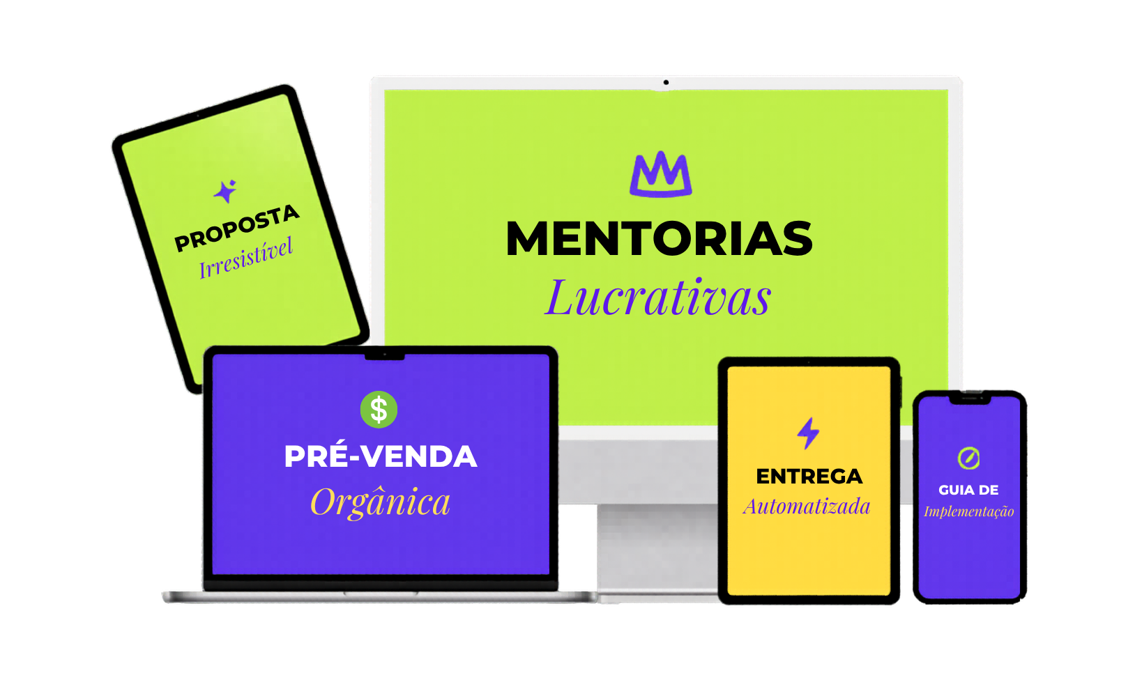 Mentorias Lucrativas + 5 bônus