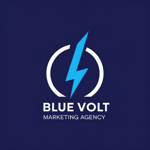 Blue Volt Marketing Agency Logo