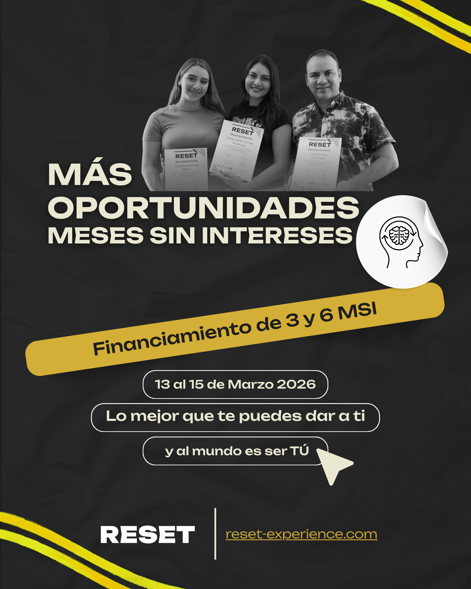 Reset Experience: Transformación y Retiros