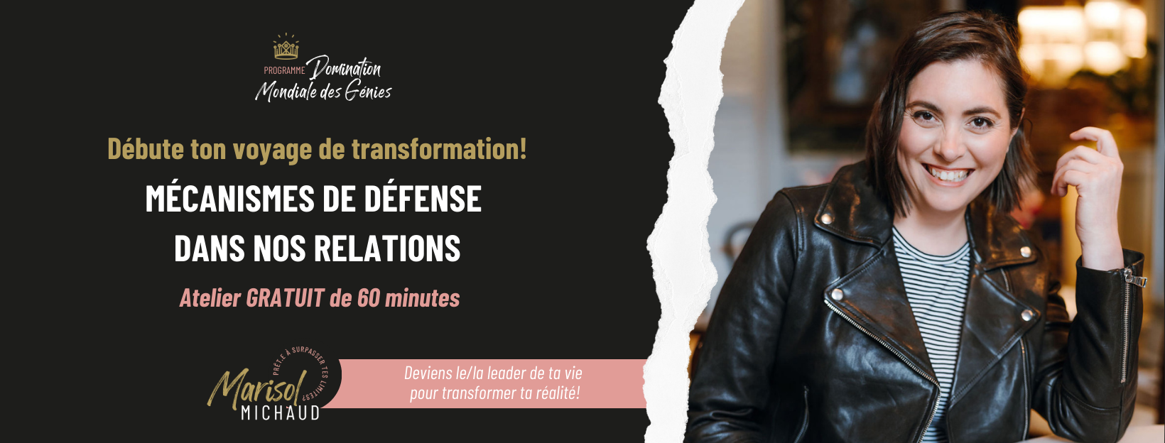 Extrait gratuit: T'es pas Game par Marisol Michaud - Header banner