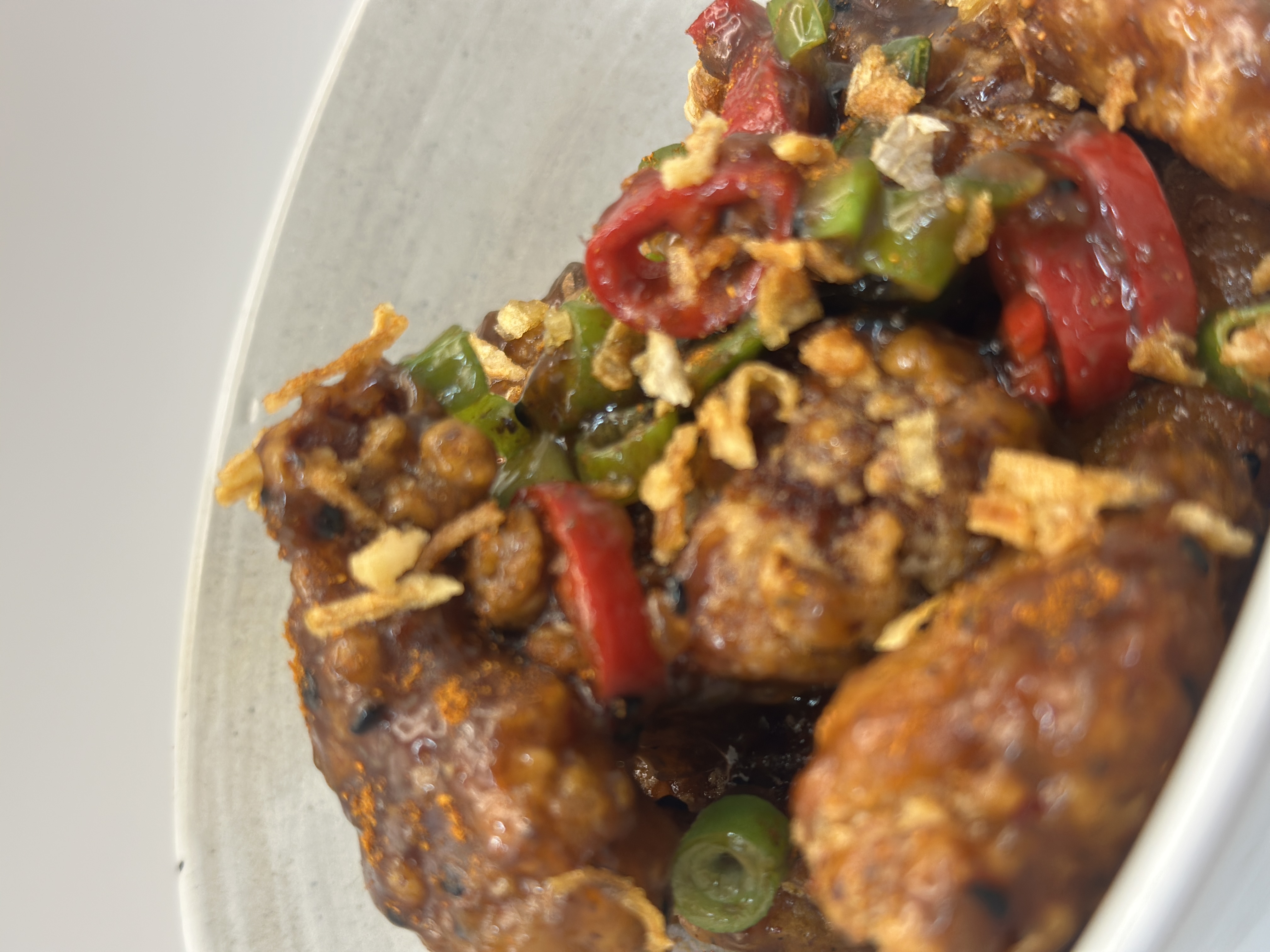 Gochujang fried chicken small plate