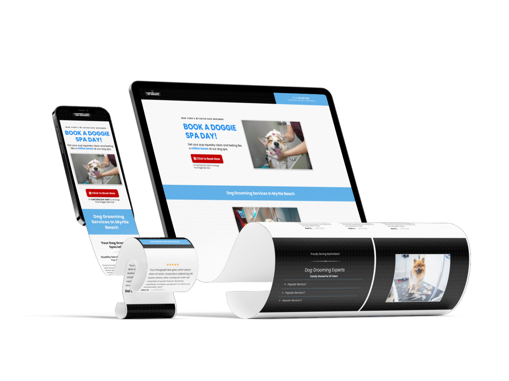 Order form dog groomer snapshot