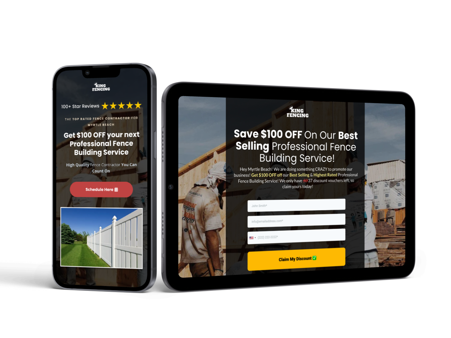 Order Form | Fence Installation Snapshot