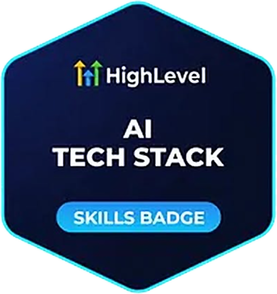 HighLevel AI Tech Stack skills badge