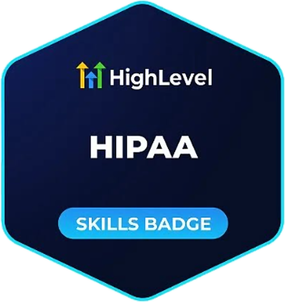 HighLevel HIPAA skills badge
