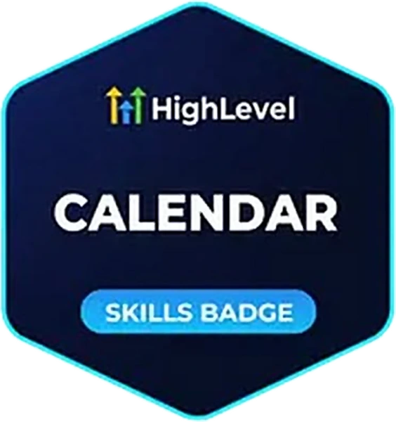 HighLevel Calendar skills badge