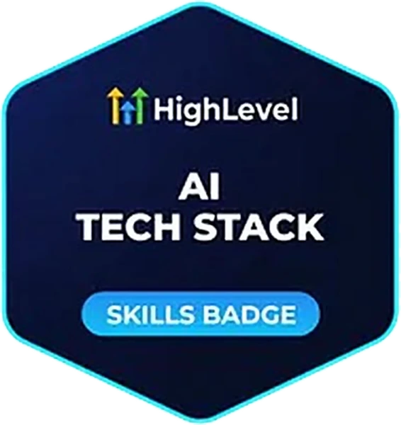 HighLevel AI Tech Stack skills badge