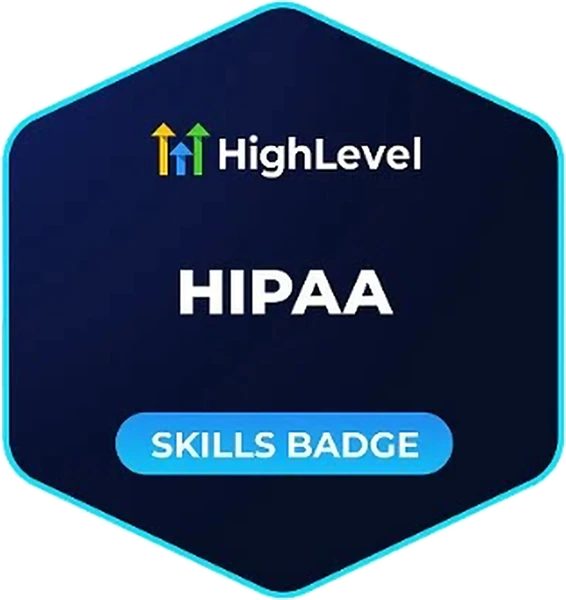 HighLevel HIPAA skills badge