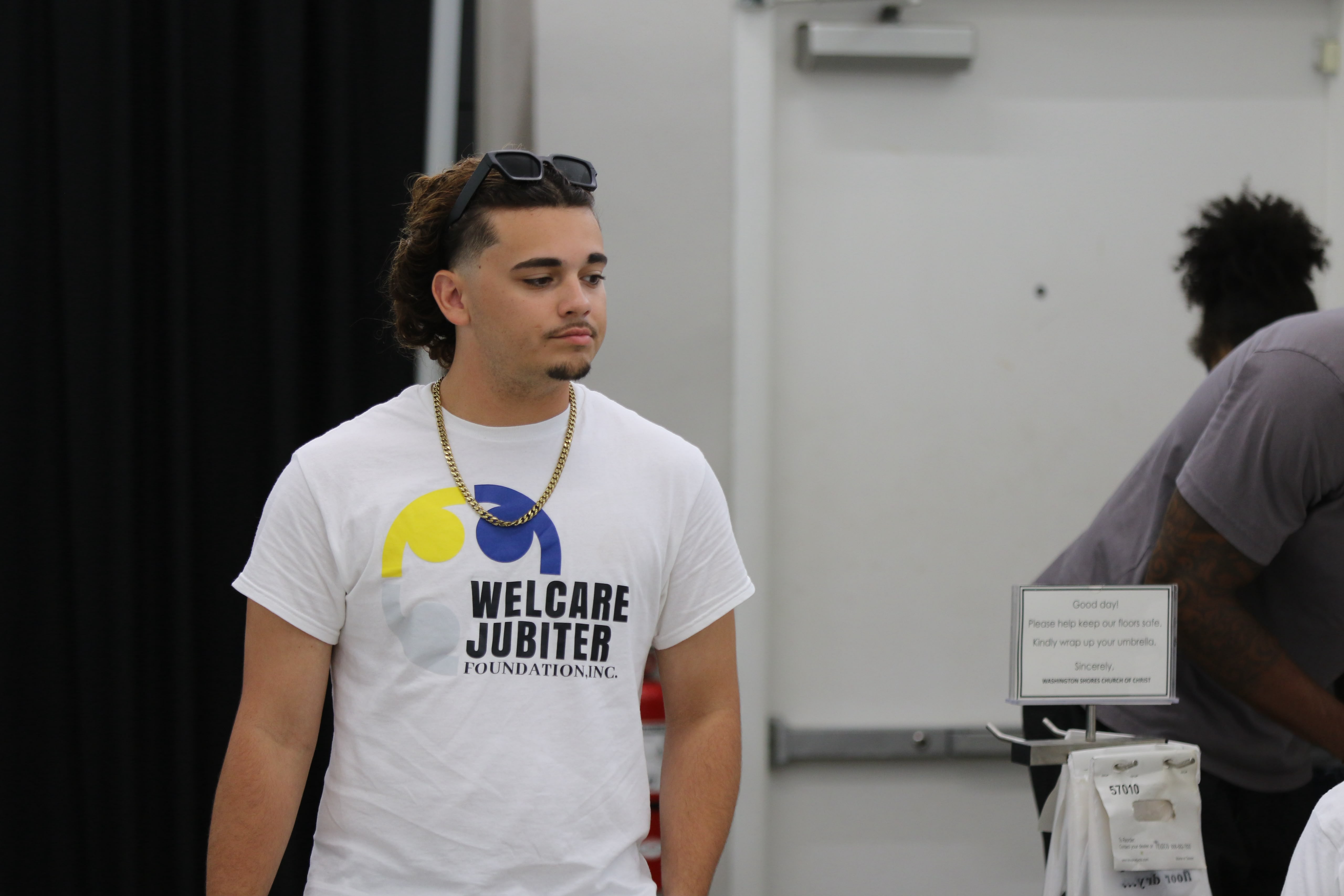 Men connecting with resources and support through WelCare programming