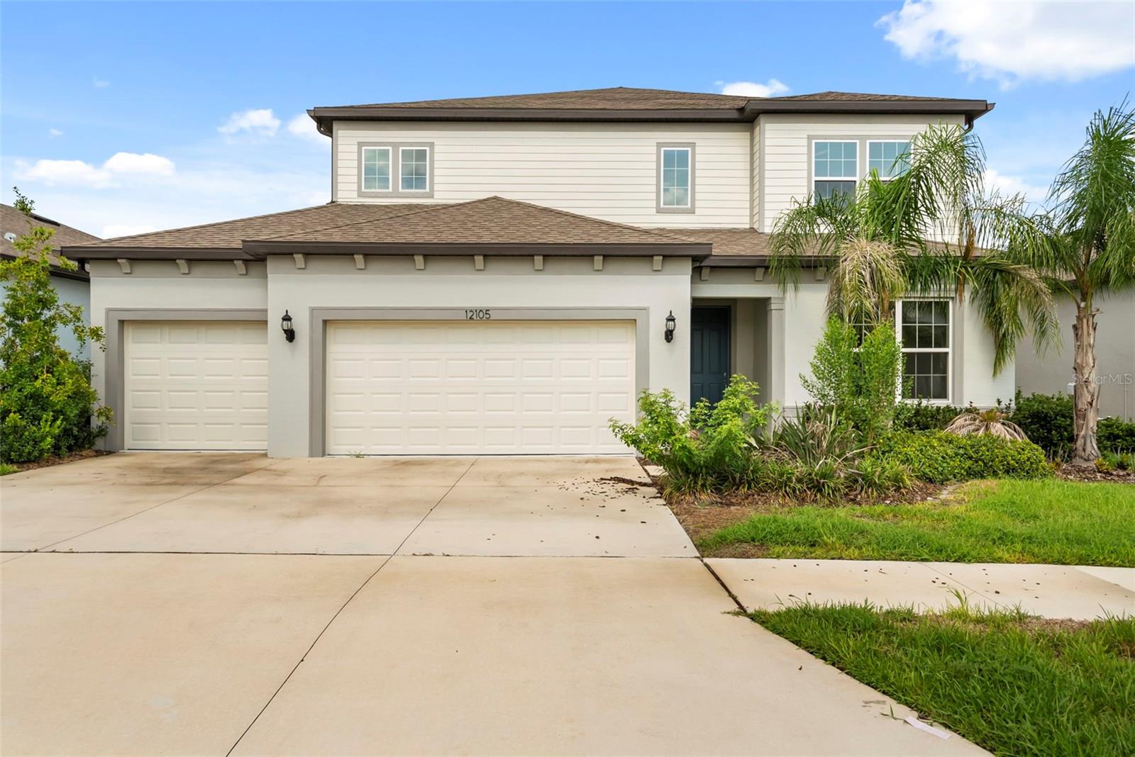 Front exterior at 12105 Orchid Ash Street.