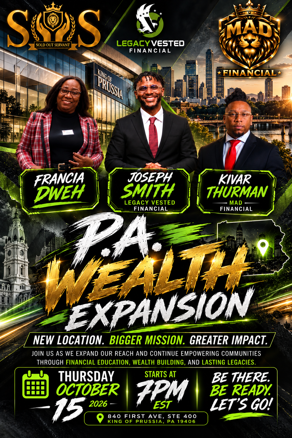 Pennsylvania Expansion flyer