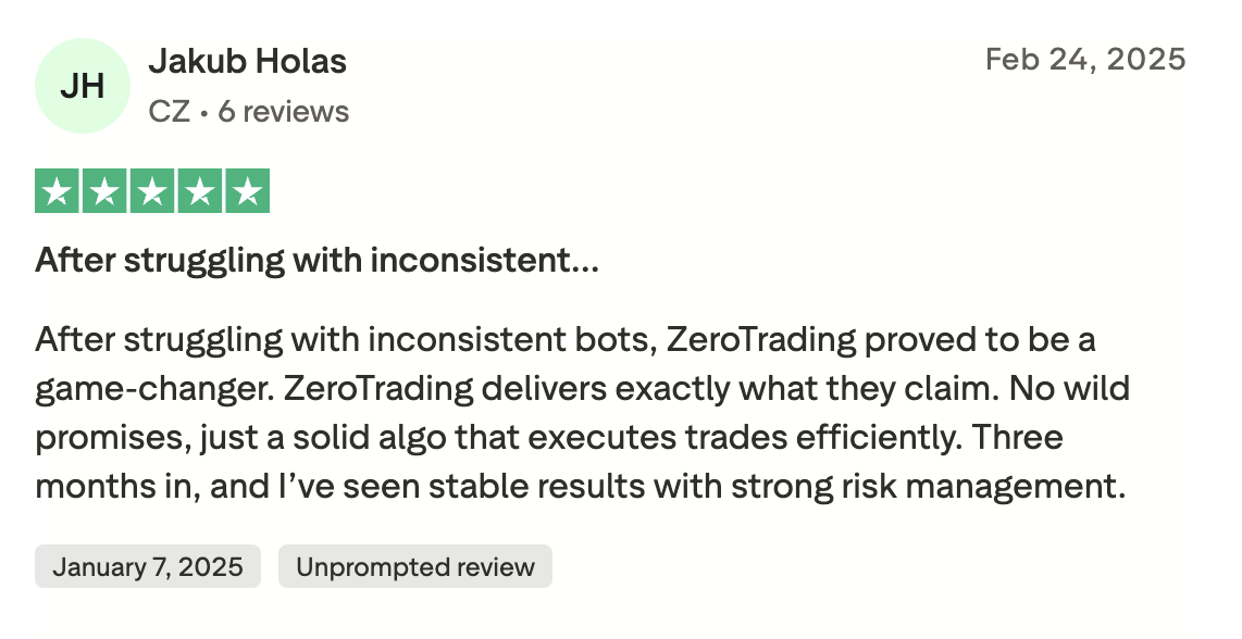 ZeroGold member review