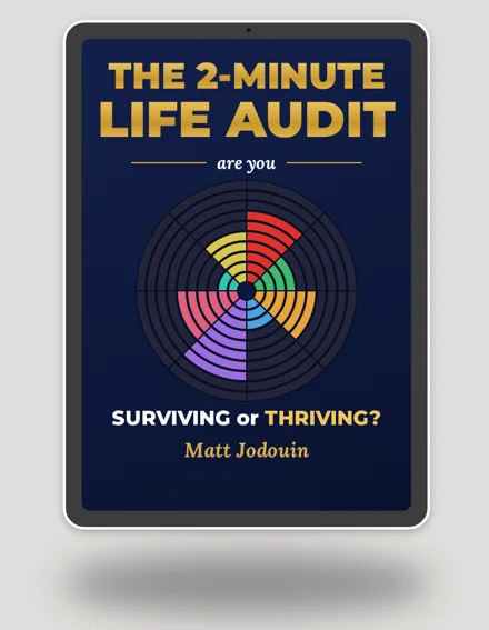 The 2-Minute Life Audit by Matt Jodouin: are you surviving or thriving?