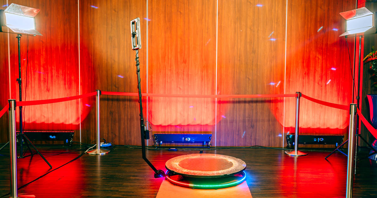 360 Video Booth event photo