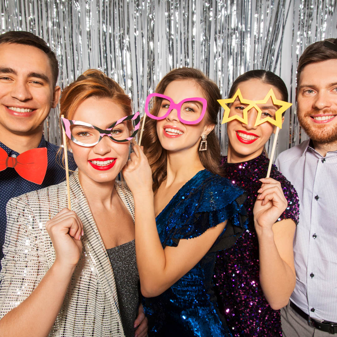 Social booth event photo