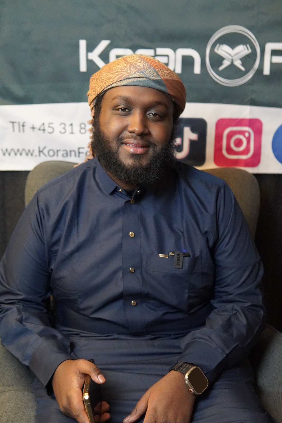 Grundlægger Ahmed Ibrahim