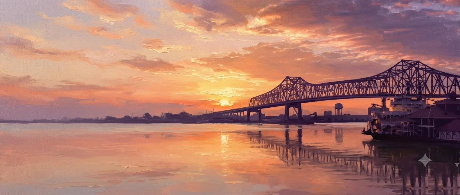 Louisiana Swamp Watercolor