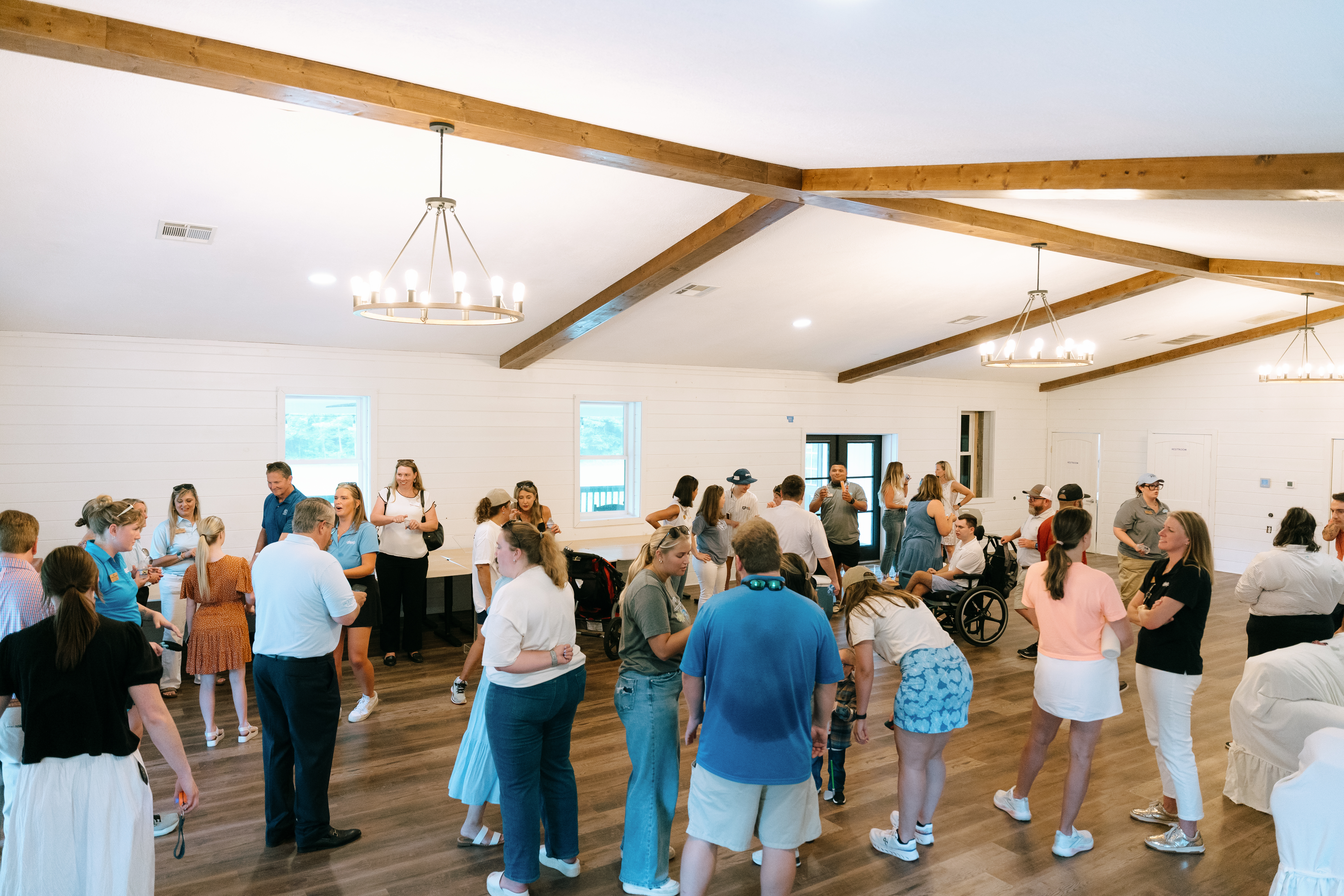 Community gathering spaces