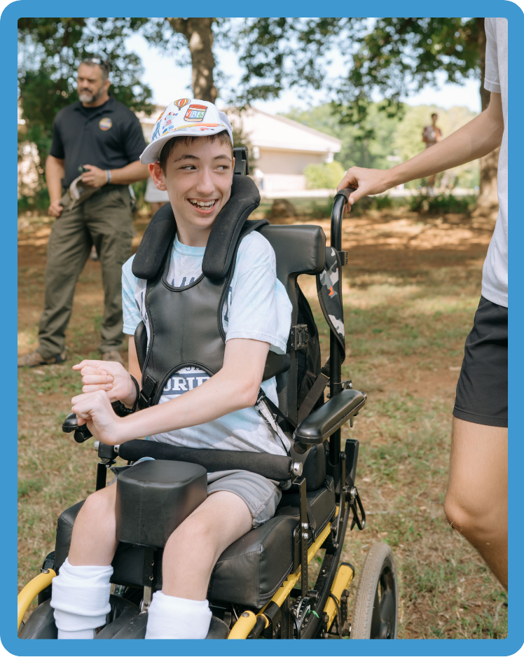 ESP participant enjoying an inclusive community experience