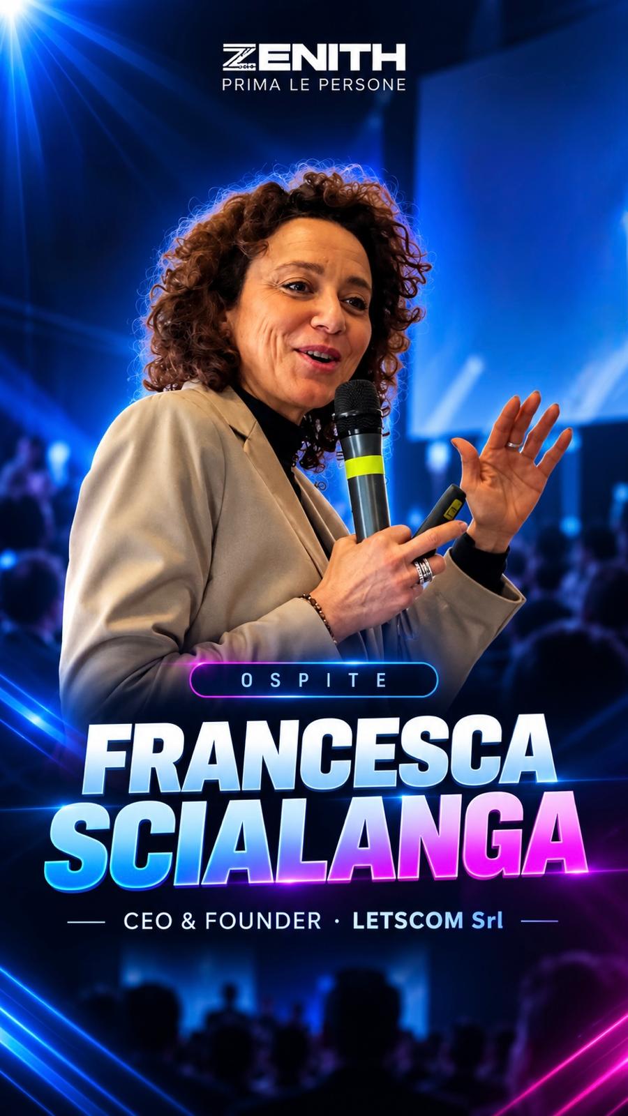 Francesca Scialanga, CEO e Founder di LETSCOM Srl