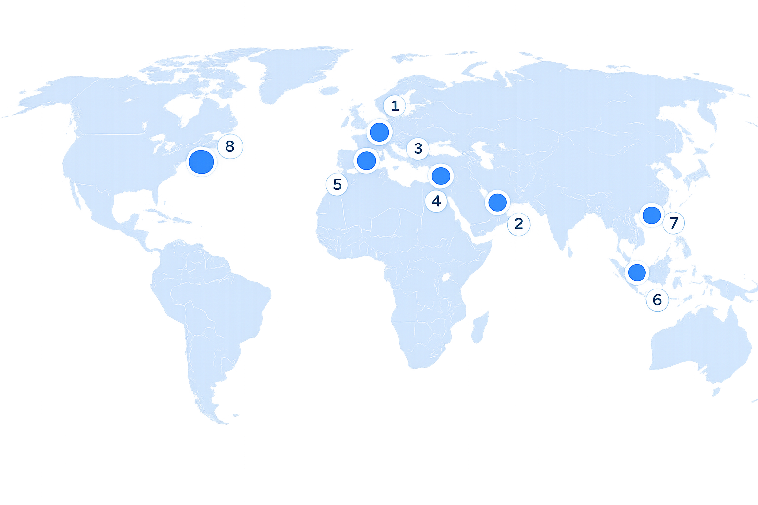 Standorte & internationale Präsenz