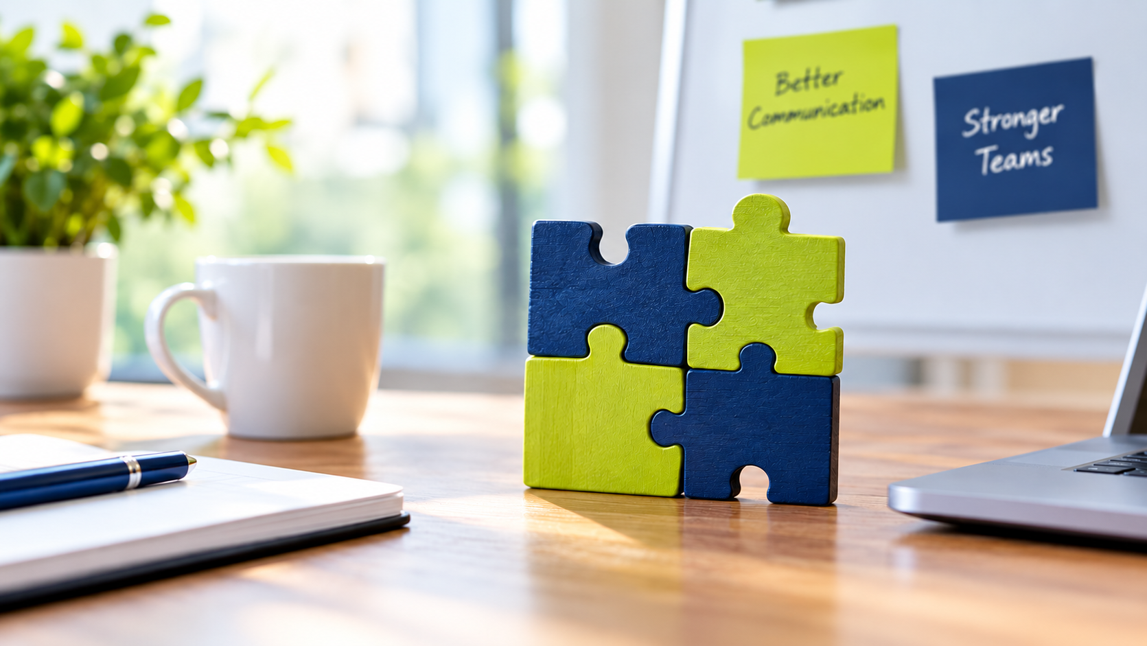 Better communication, stronger teams jigsaw Better communication, stronger teams jigsaw