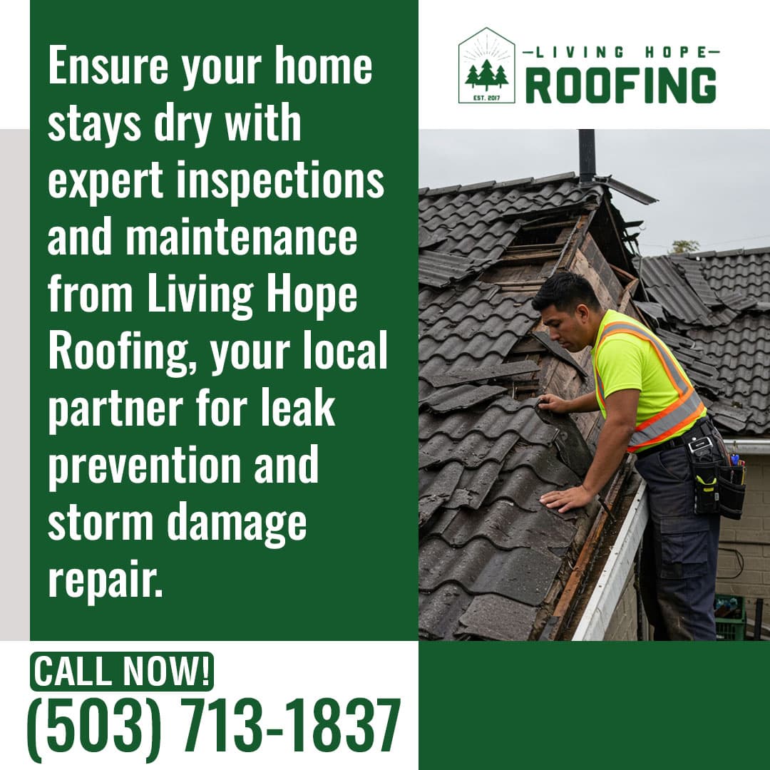 Roofing contractor inspecting and repairing roof shingles for leak prevention. Roofing contractor inspecting and repairing roof shingles for leak prevention.