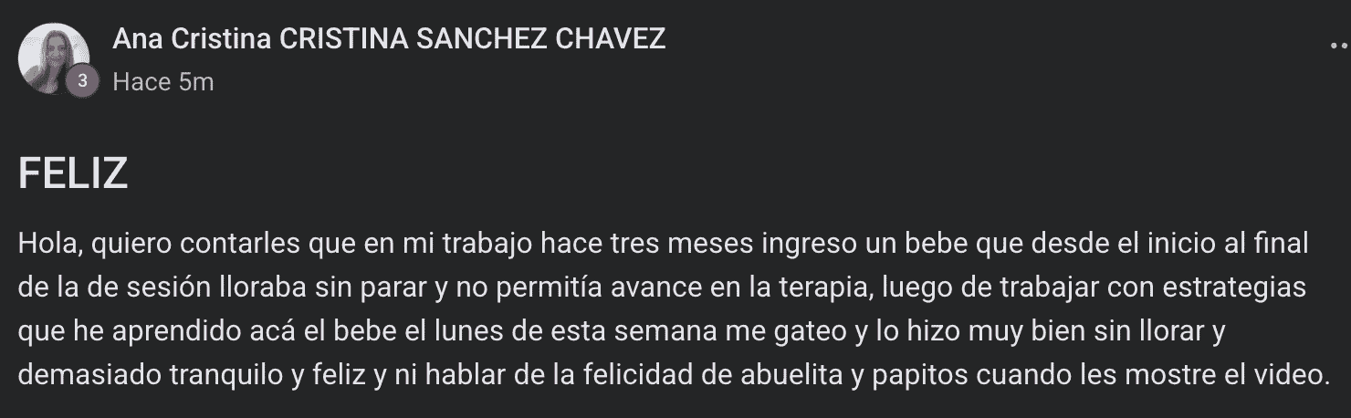 Testimonio de una alumna del MEET