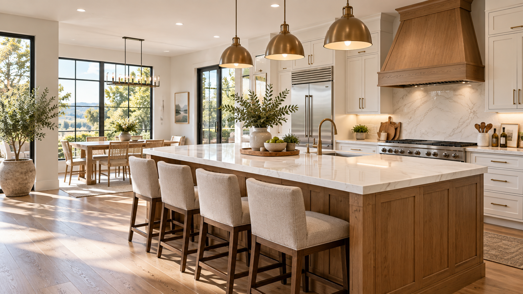 Kitchen remodeling project by Boren Construction