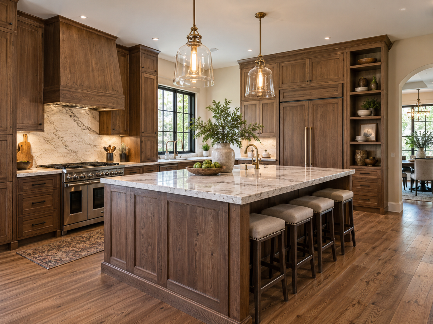Kitchen remodeling project by Boren Construction