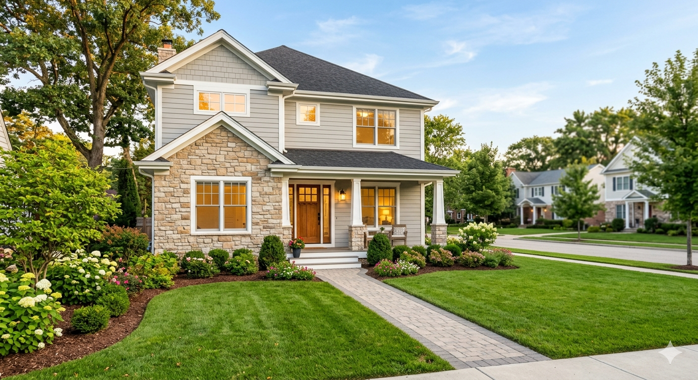 Beautiful home exterior representing first-time home buying opportunities in Passaic City, New Jersey