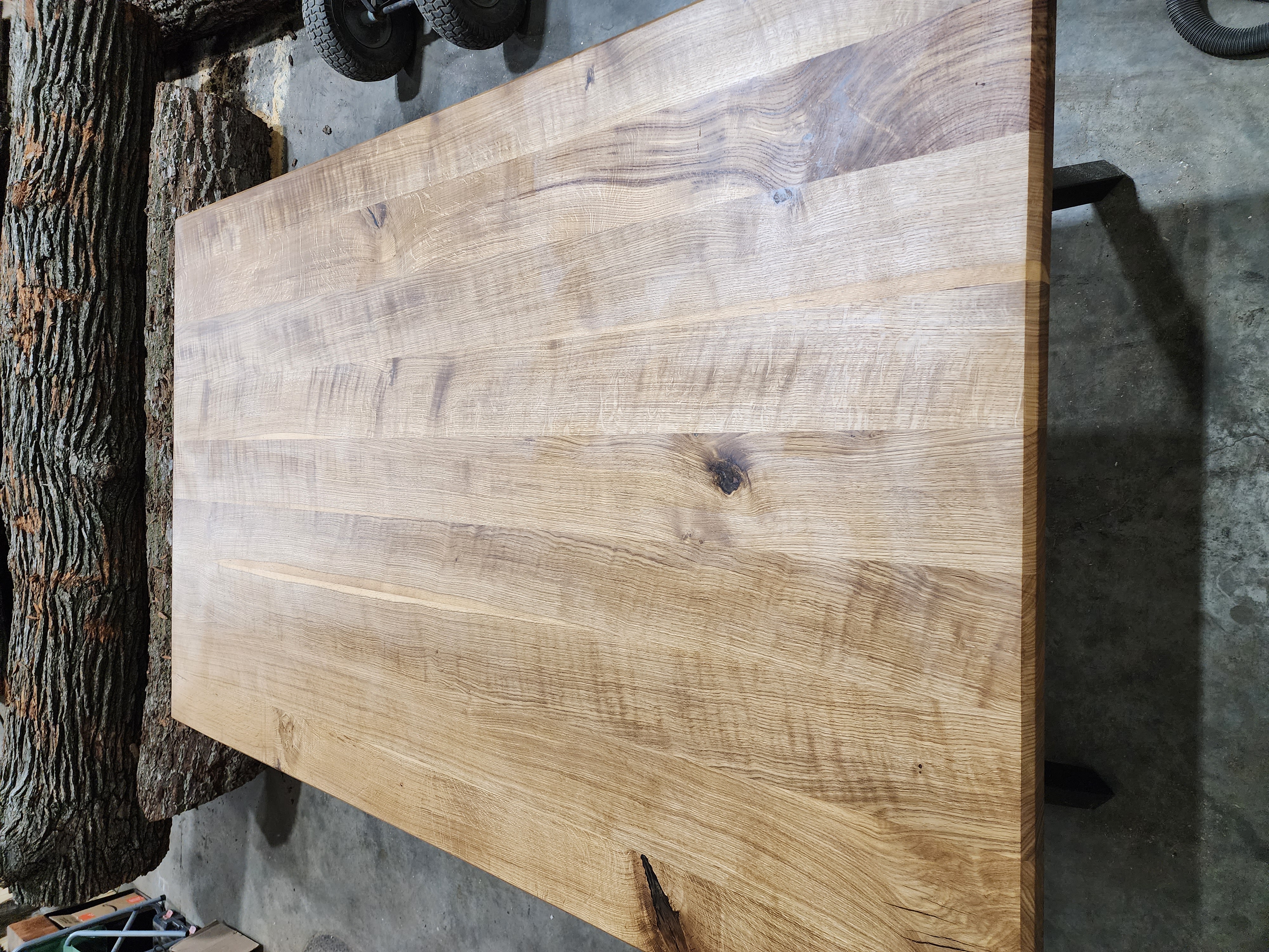 A custom table made by Matt Ruben of Hastings, MN
