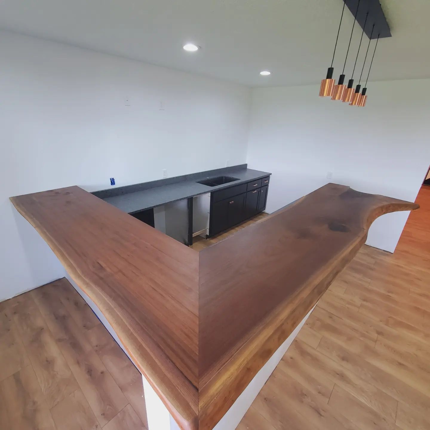 A custom table made by Matt Ruben of Hastings, MN