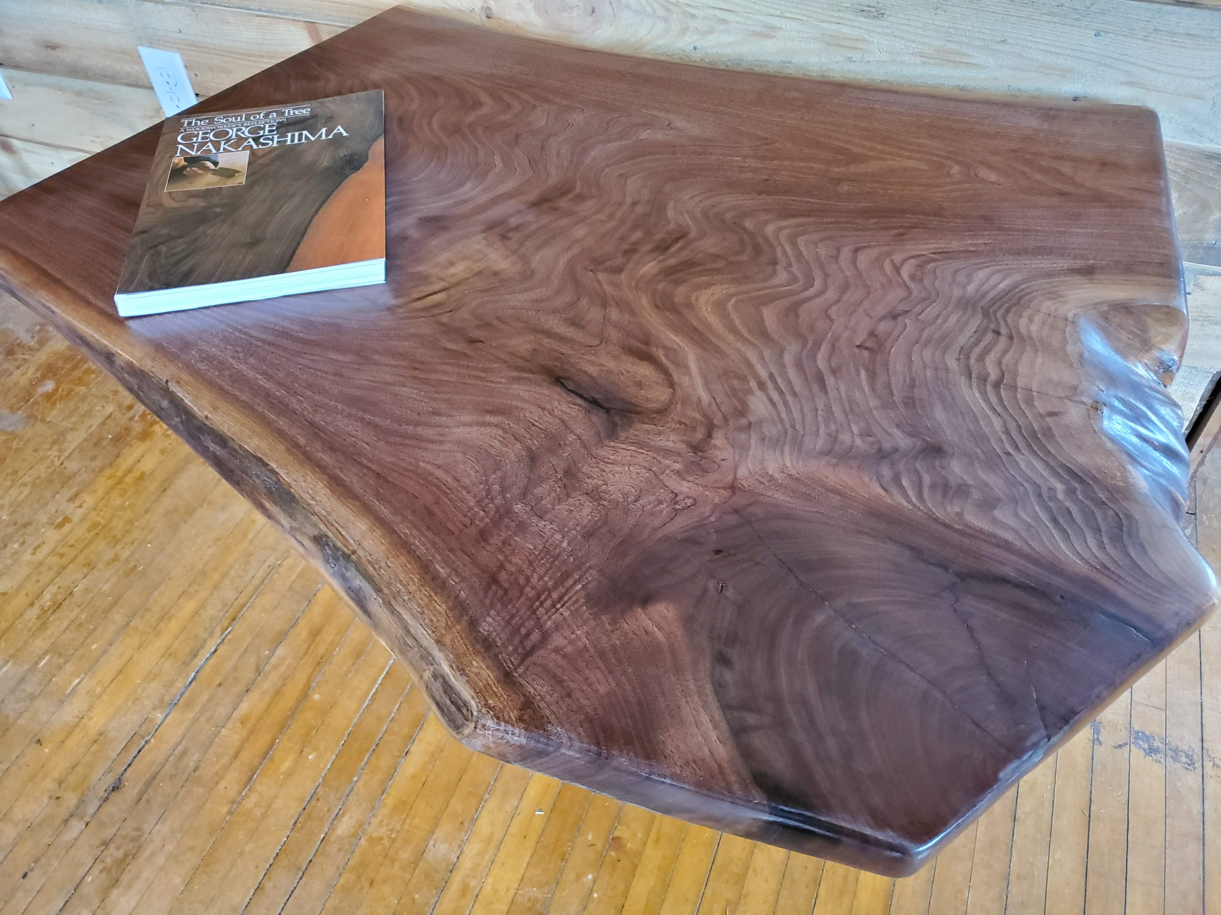 A custom table made by Matt Ruben of Hastings, MN