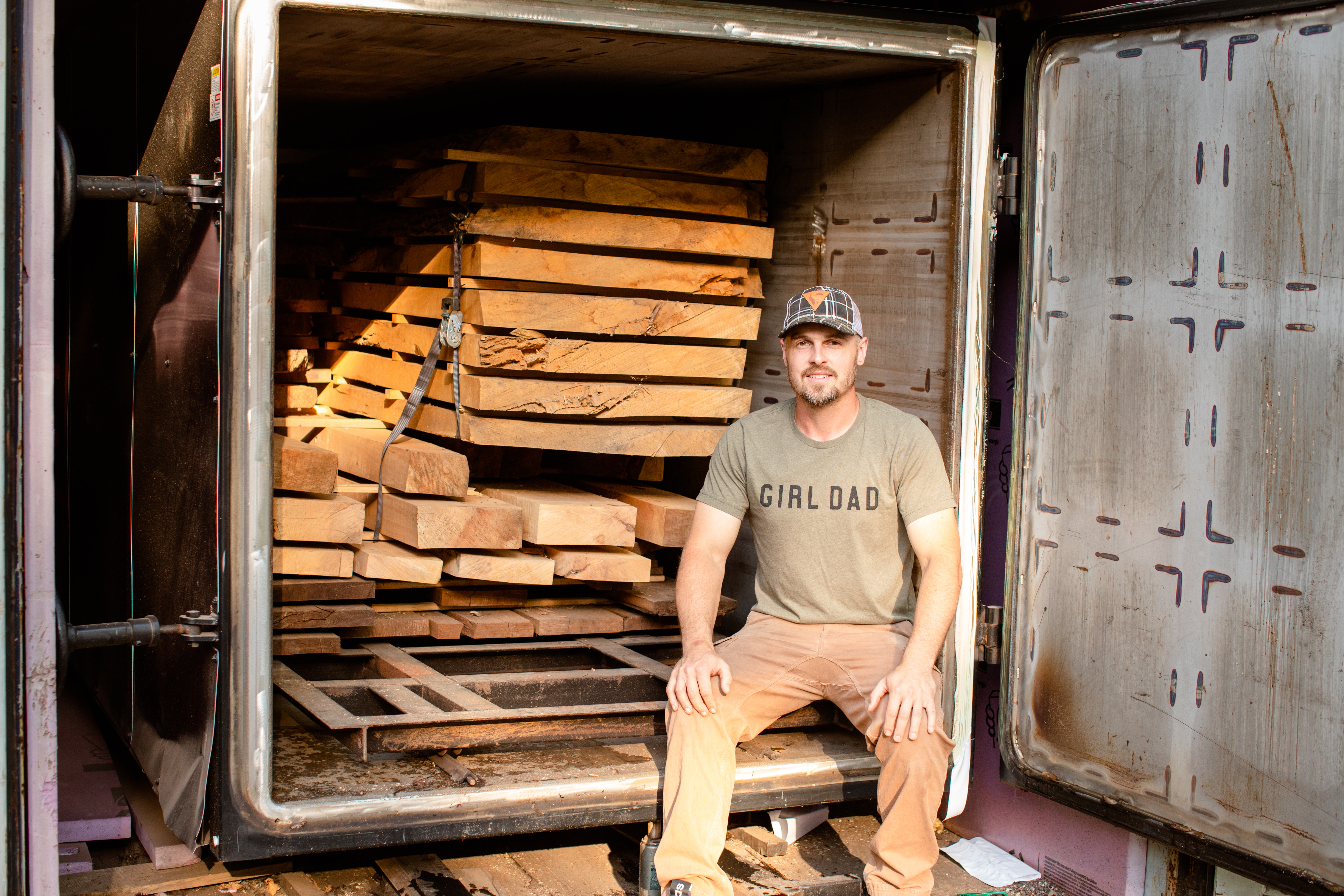 iDRY kiln drying wood