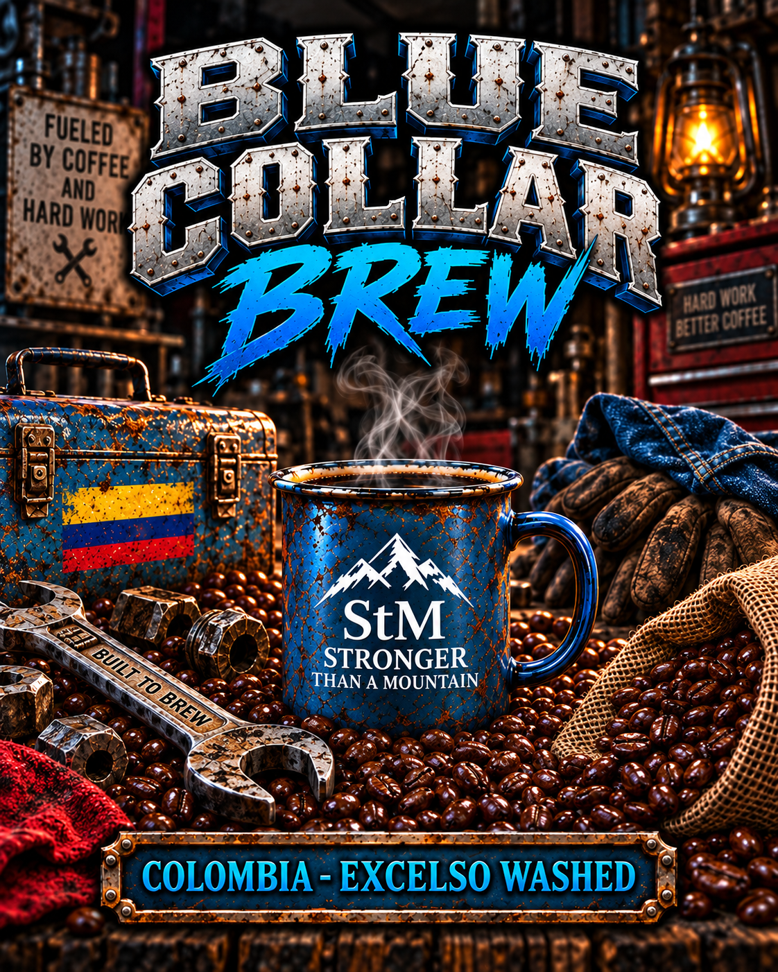Blue Collar Brew coffee