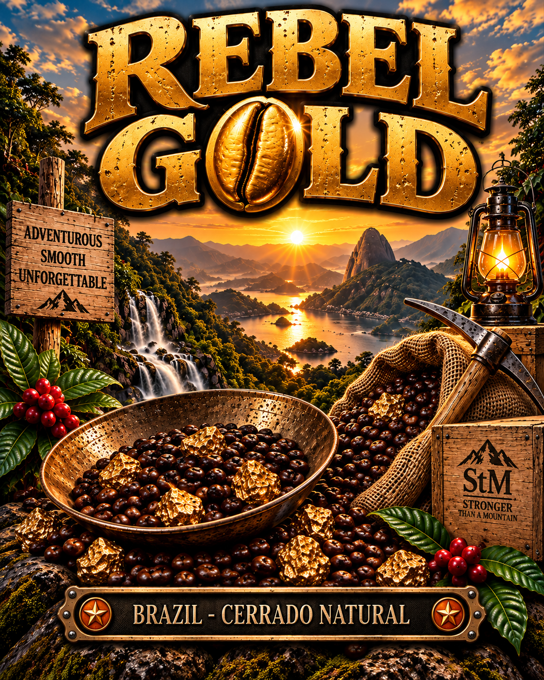Rebel Gold coffee