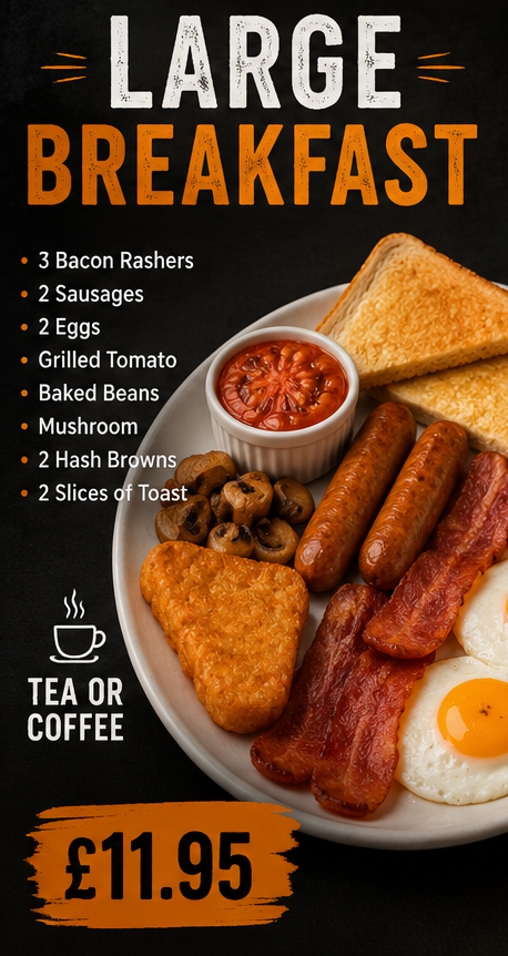 Large Breakfast