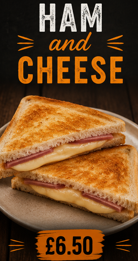 Cheese and Ham Toastie