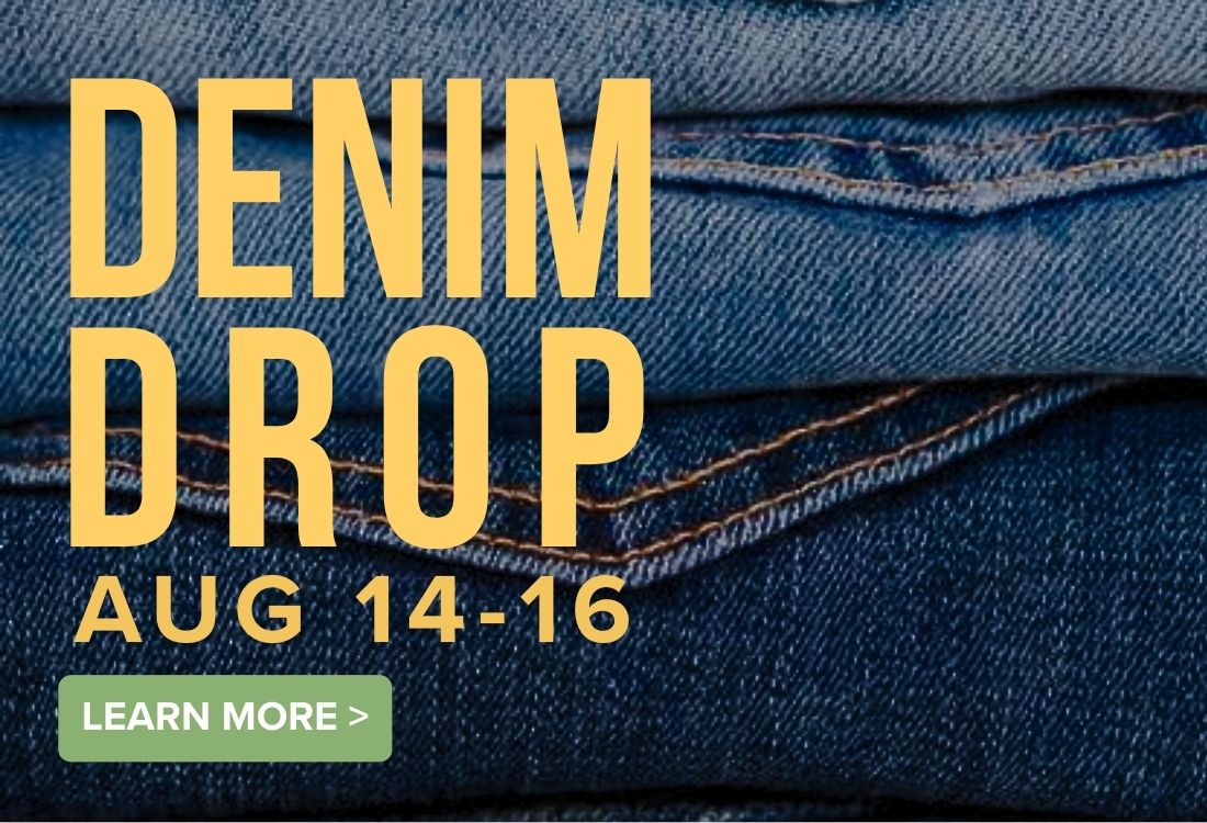 Denim Drop August 14-16