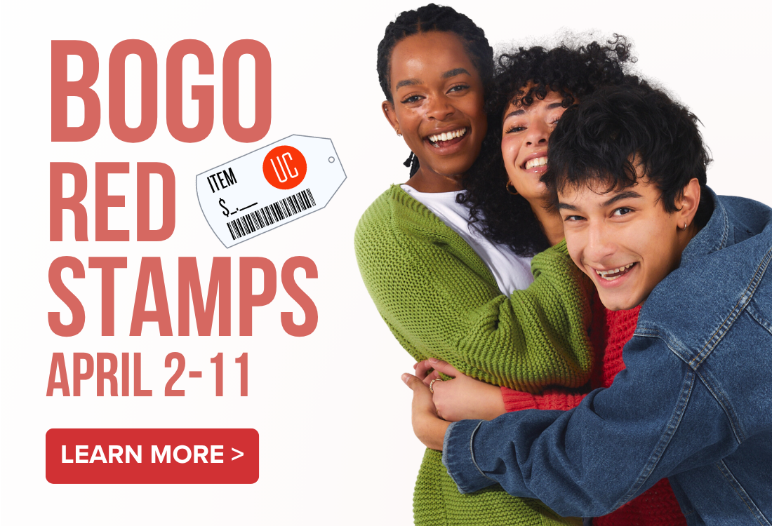 BOGO Red Stamps April 2-11