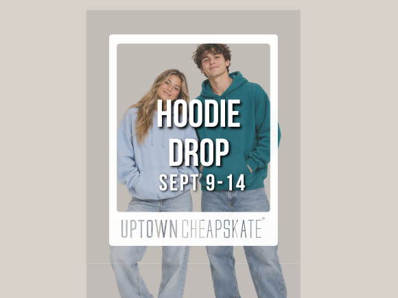 The Hoodie Drop is September 9–14. Shop fresh styles for campus, games and cool Logan days.