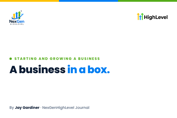 A Business in a Box: What a HighLevel Snapshot Really Is